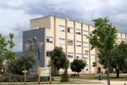 29/05/2018 L'artista palmes Javier Garl ha finalitzat l'obra Cristatus XL, que cobreix una paret de l'edifici Mateu Orfila i Rotger del campus - Foto: A.COSTA (UIB)