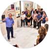 La exposici&#xf3;n &#xab;40 a&#xf1;os, cuarenta poetas, XL artistas&#xbb; viaja hasta El Verger (Alicante)