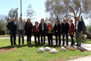 Presentaci del conjunt escultric Pagellides, de l'artista Margalida Escalas - Foto: A.COSTA/UIB